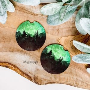 Green Mountain Sky Coaster Set  | Car Accessories